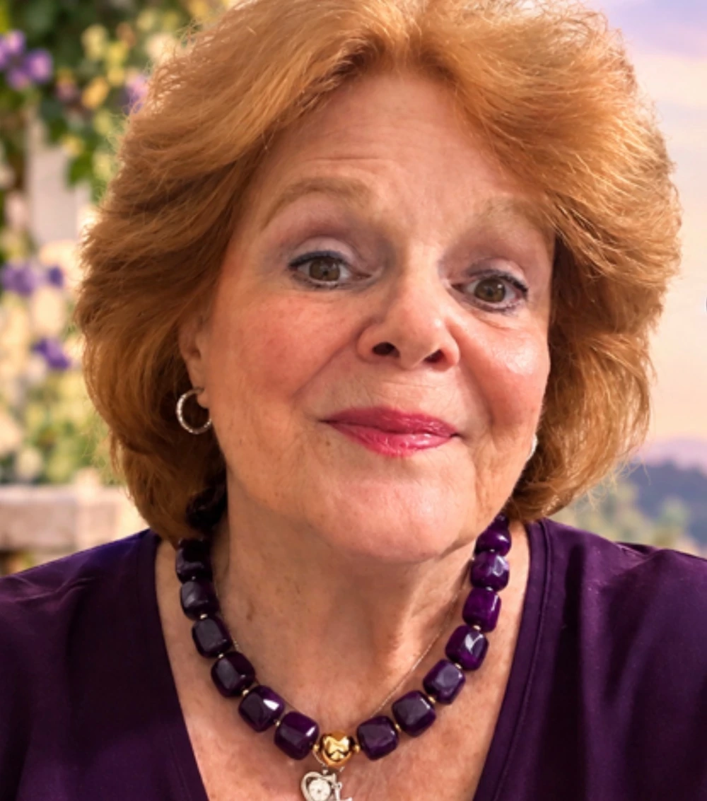 Louise Pistole wearing purple