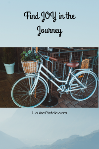 Find joy in the journey
