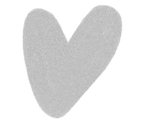 gray heart
